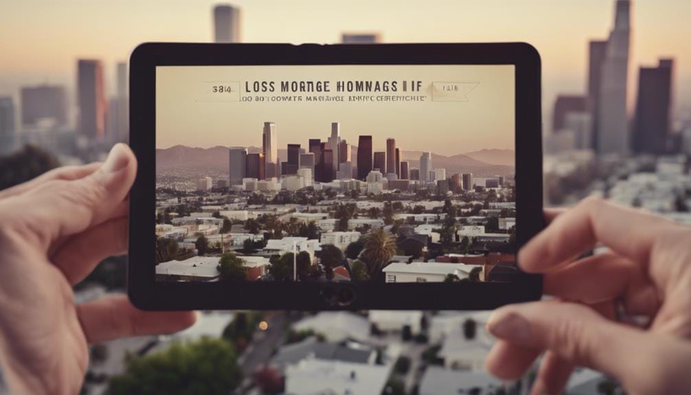 mortgage credit in la